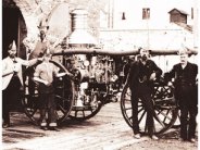 Photo of Pendleton Fire Department from 1868