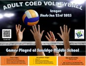 2023 Volleyball Poster