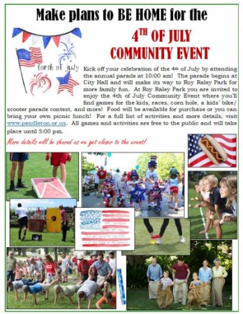 Community 4th of July Event