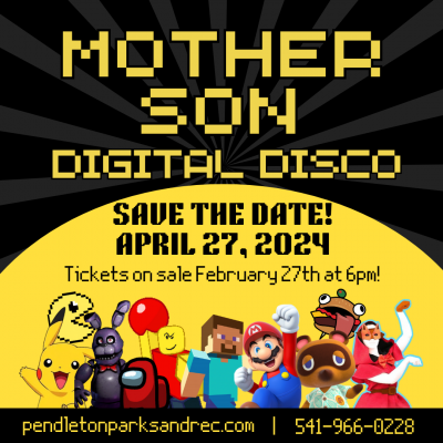 Mother Son save the date